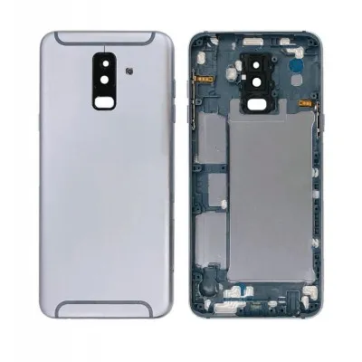 Back Panel Cover for Samsung Galaxy A6 Plus (2018) - White by Sparestream