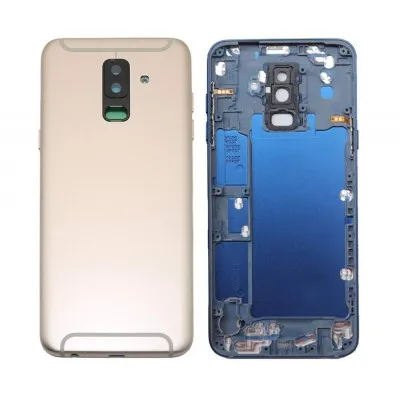 Back Panel Cover for Samsung Galaxy A6 Plus (2018) - Gold by Sparestream