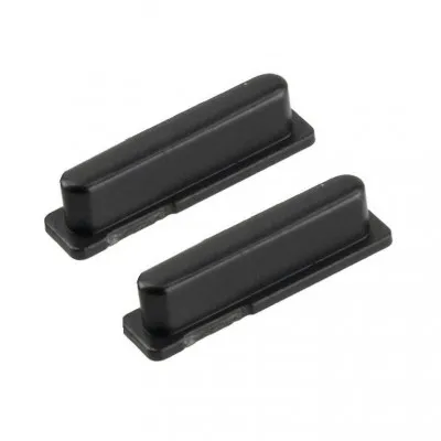 Volume Side Button Outer for Samsung Galaxy A6 Plus (2018) Black - Plastic Key by Sparestream