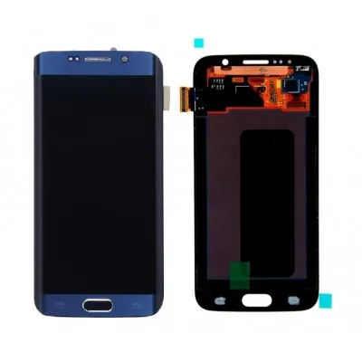 LCD with Touch Screen for Samsung Galaxy S6 - Blue (display glass combo folder) By Sparestream