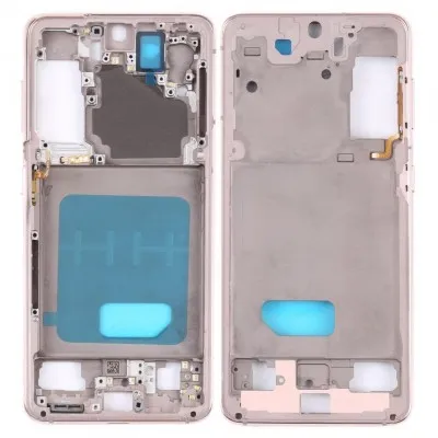 LCD Frame Middle Chassis for Samsung Galaxy S21 5G - Pink By Sparestream