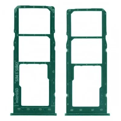 SIM Card Holder Tray for Samsung Galaxy A10s - Green by Sparestream