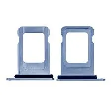 SIM Card Holder Tray for Vivo Z1 Lite - Blue by Sparestream