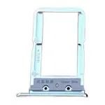 SIM Card Holder Tray for Vivo X27 Pro - White by Sparestream