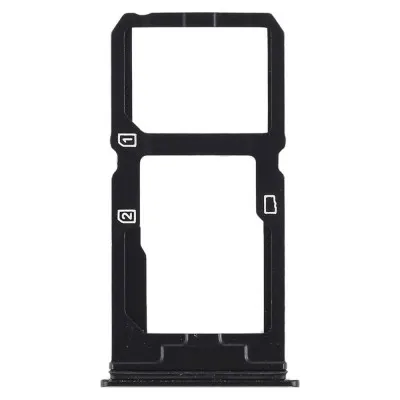SIM Card Holder Tray for Vivo X20 128GB - Black by Sparestream