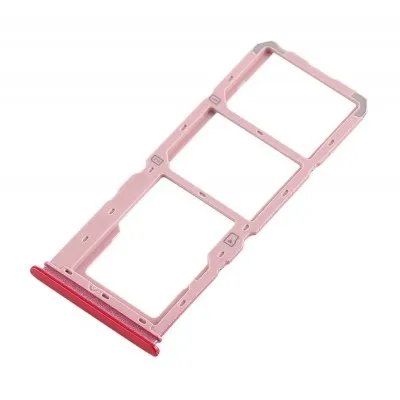 SIM Card Holder Tray for Vivo S1 China - Pink by Sparestream