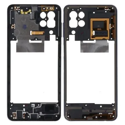 Middle Frame Ring Only for Samsung Galaxy M32 Black by Sparestream