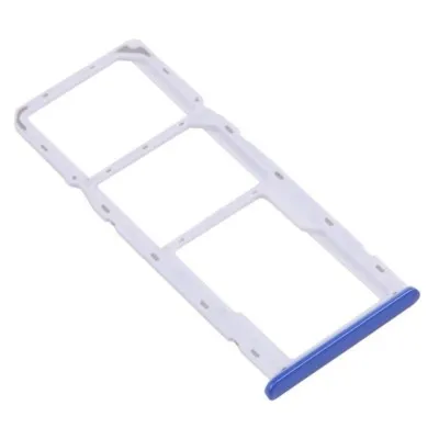 SIM Card Holder Tray for Realme 5i - Blue by Sparestream