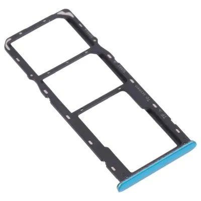 SIM Card Holder Tray for Realme C17 - Green by Sparestream
