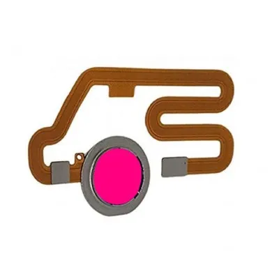 Fingerprint Sensor with Flex Cable for Realme 3 Red By Sparestream