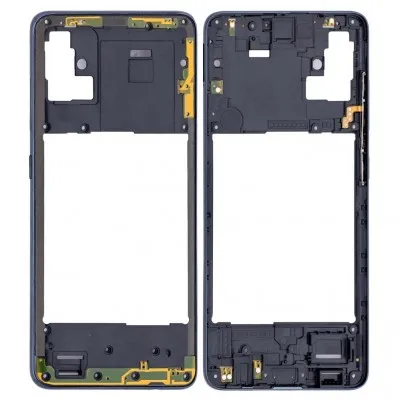 Middle Frame Ring Only for Samsung Galaxy A51 Black by Sparestream