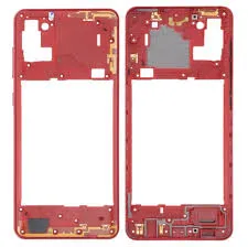 Middle Frame Ring Only Samsung Galaxy A31 Red- by Sparestream