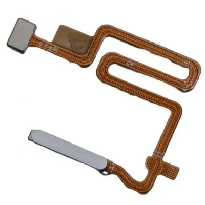 Fingerprint Sensor with Flex Cable for Realme Narzo 30 5G Silver by Sparestream