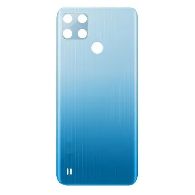 Back Panel Cover for Realme C25Y - White By Sparestream