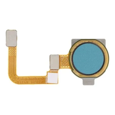 Fingerprint Sensor with Flex Cable for Realme C25Y Blue By Sparestream