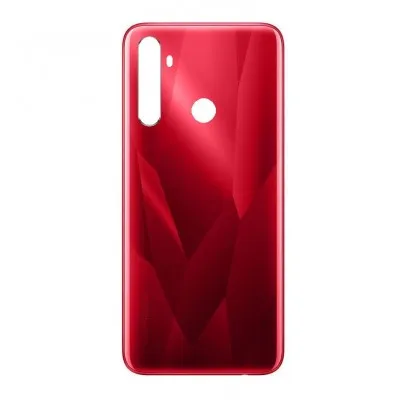 Back Panel Cover for Realme 5s - Red by Sparestream