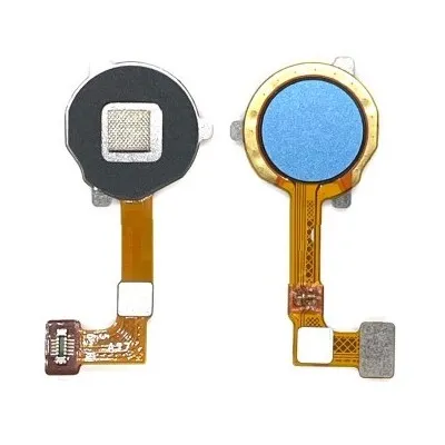 Fingerprint Sensor with Flex Cable for Realme C21 Blue By Sparestream