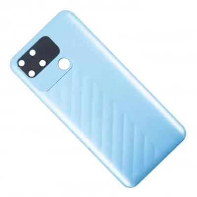 Back Panel Cover for Realme Narzo 50A - White By Sparestream