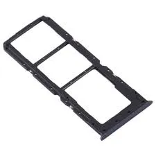SIM Card Holder Tray for Vivo Y12 - Black by Sparestream