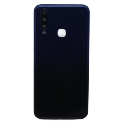 Back Panel Cover for Vivo Y15 2019 - Black by Sparestream