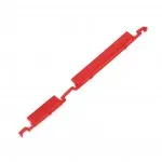 Volume Side Button Outer for Vivo Y15 2019 Red - Plastic Key by Sparestream