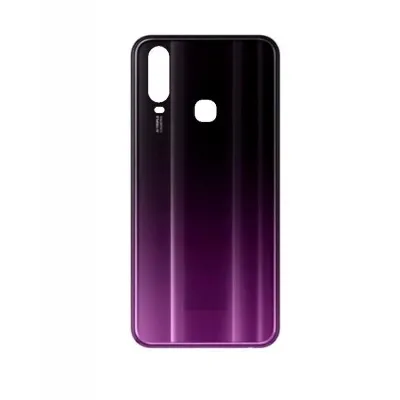 Back Panel Cover for Vivo Y17 2019 - Black by Sparestream