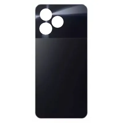 Back Panel Cover for Realme C53 India - Black by Sparestream