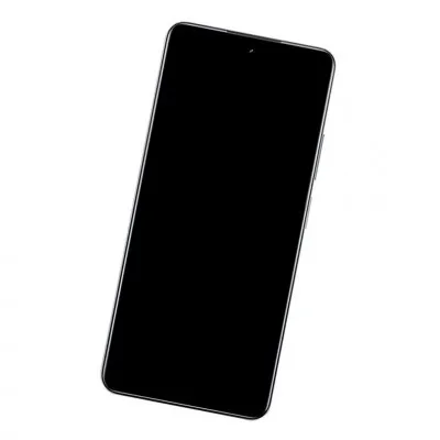 Middle Frame Ring Only for Realme V50S Black By Sparestream