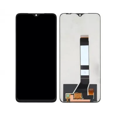 LCD with Touch Screen for Xiaomi Poco M3 - White (display glass combo folder) By Sparestream