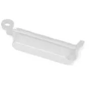 Power Button Outer for Infinix Hot 2 White - Plastic On Off Switch by Sparestream