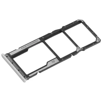 SIM Card Holder Tray for Xiaomi Redmi 13C 5G - Silver by Sparestream