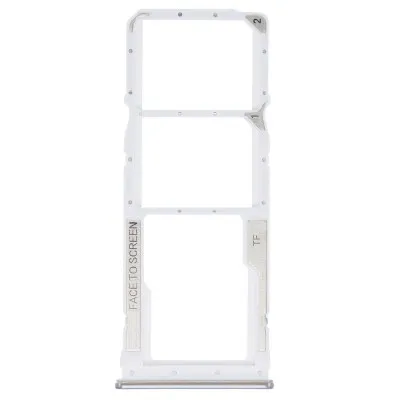 SIM Card Holder Tray for Xiaomi Poco M4 Pro - White by Sparestream