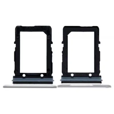 SIM Card Holder Tray for Google Pixel 2 XL - White By Sparestream