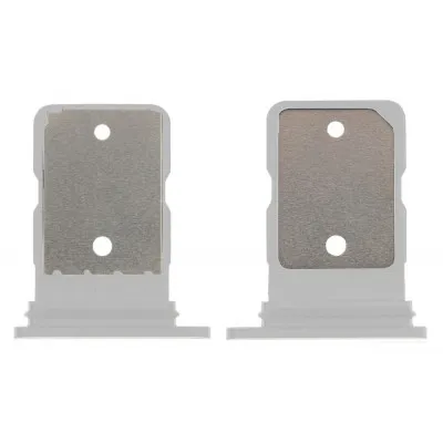 SIM Card Holder Tray for Google Pixel 5a 5G - White By Sparestream