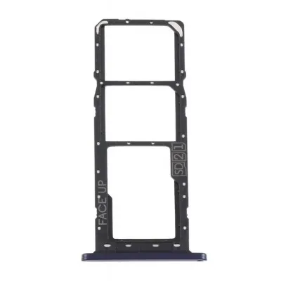 SIM Card Holder Tray for Motorola Moto G8 Power Lite - Blue by Sparestream