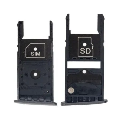 SIM Card Holder Tray for Motorola Moto G5 Plus - Black By Sparestream