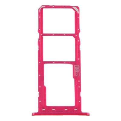 SIM Card Holder Tray for Motorola Moto E6 Plus - Red by Sparestream