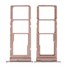 SIM Card Holder Tray for Motorola Moto E6 Plus - Cherry by Sparestream