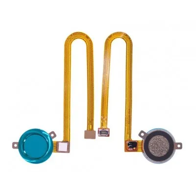 Fingerprint Sensor with Flex Cable for Motorola Moto G8 Power Lite  Blue by Sparestream