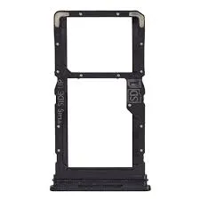 SIM Card Holder Tray for Motorola Moto G45 5G - Black by Sparestream