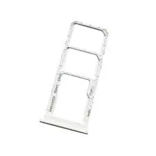 SIM Card Holder Tray for Motorola Moto E40 - White by Sparestream