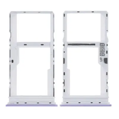 SIM Card Holder Tray for Motorola Moto G30 - White by Sparestream