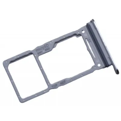 SIM Card Holder Tray for Motorola Moto G51 5G - Silver By Sparestream