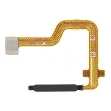 Fingerprint Sensor with Flex Cable for Motorola Moto G51 5G Black By sparestream
