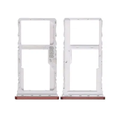 SIM Card Holder Tray for Motorola Moto E7 Plus - Bronze by Sparestream