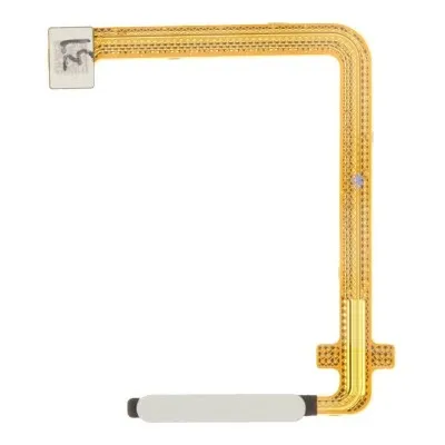 Fingerprint Sensor with Flex Cable for Motorola Moto G51 5G White By sparestream