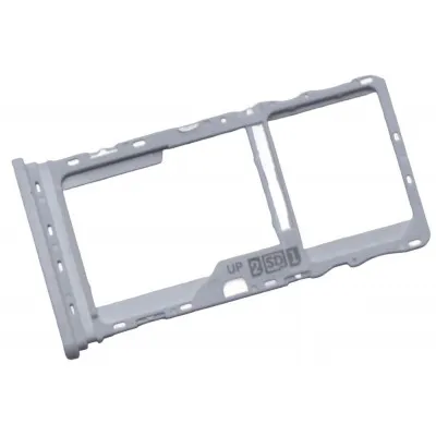 SIM Card Holder Tray for Motorola Moto G9 - White By Sparestream