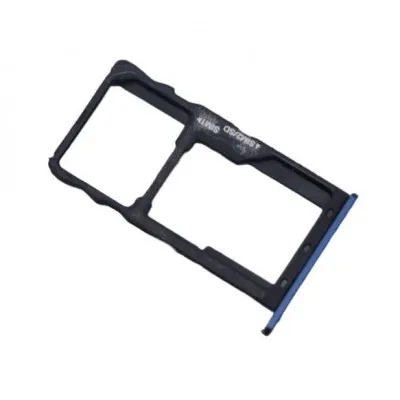 SIM Card Holder Tray for Moto G5S - Blue by Sparestream