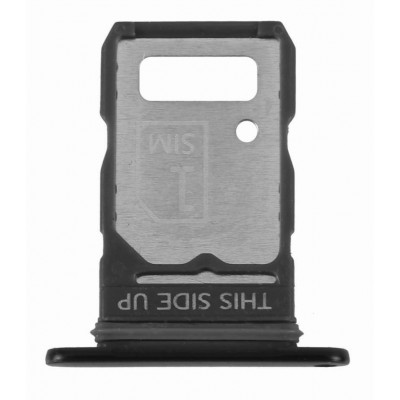 SIM Card Holder Tray for Motorola Edge 20 - Black by Sparestream
