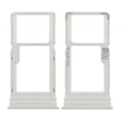 SIM Card Holder Tray for Motorola Moto G 5G - White by Sparestream